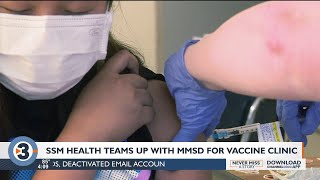 SSM Health, MMSD hold vaccine clinic at Lincoln Elementary School