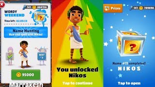Subway Surfers Marrakesh Wordy Weekend Nikos Gameplay On Ipad