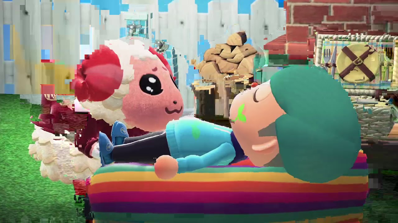 Animal Crossing] I was on the verge of collapse with a high fever