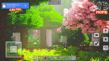 Low End - Vibrant Visuals Minecraft PE 1.21.71 / 1.21+ | Shader MCPE 1.21+ | DRIFT GAMER