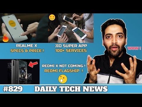realme-x-pro-price-&-specs,no-redmi-x,jio-super-app,oneplus-7-pro-12gb,-huawei-5g-tv-8k-#829