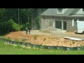 Concrete driveway preparation in Pebble Bay