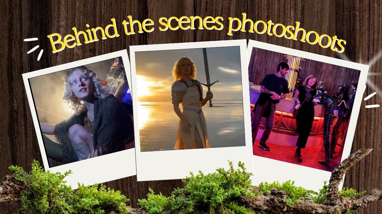 За кадром фотосессия Knightcore + Gelfling