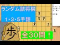 【詰将棋】1・3・5手詰　ランダム 問題集