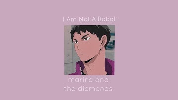 ➪I Am Not A Robot - marina and the diamonds (slowed)❤︎