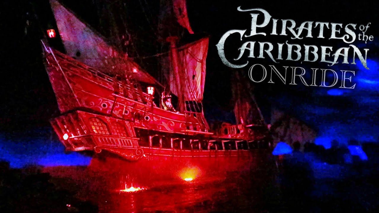 Pirates of the Caribbean (Onride) Video Disneyland Anaheim 2023