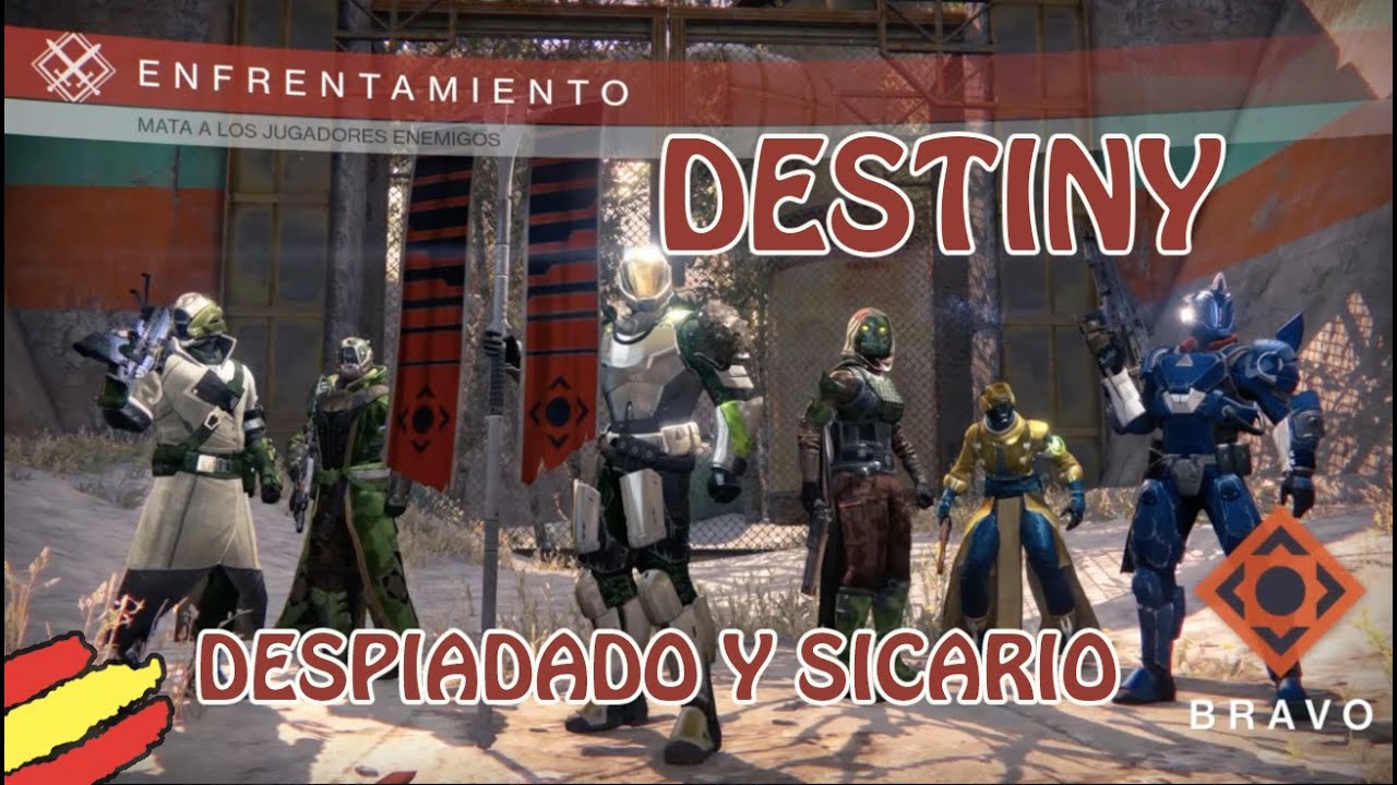 GAMEPLAY DESTINY PROBANDO MULTIJUGADOR  DESPIADADO Y SICARIO PS4