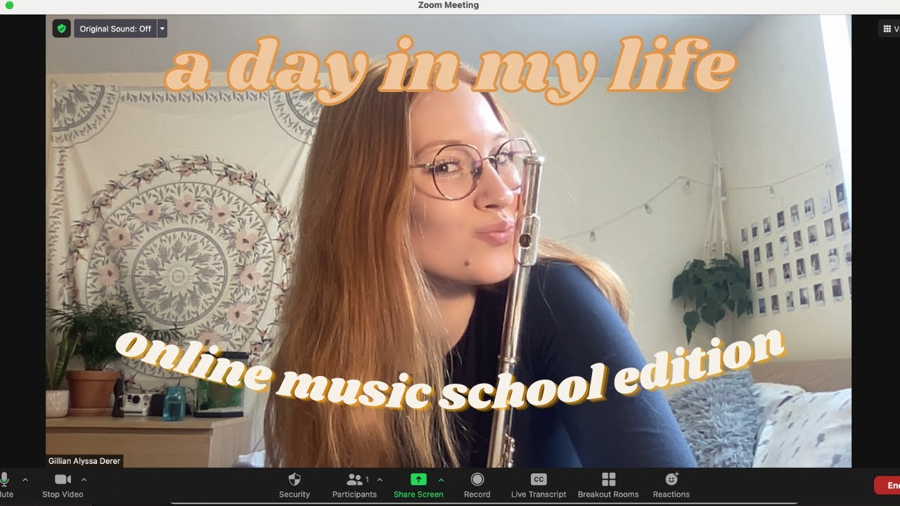 a day in my life: online music school edition
