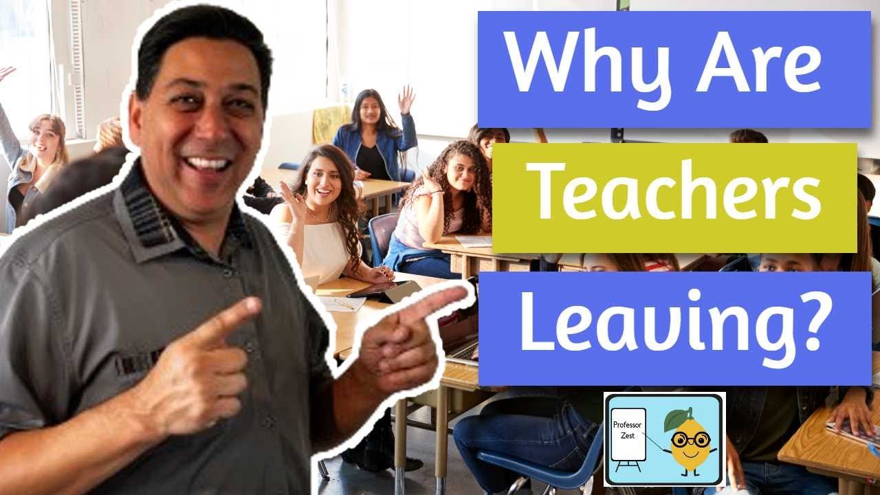 The Exodus of Teachers: Why Educators Are Leaving the Classroom - YouTube