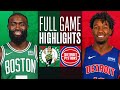 CELTICS At PISTONS FULL GAME HIGHLIGHTS March 22 2024