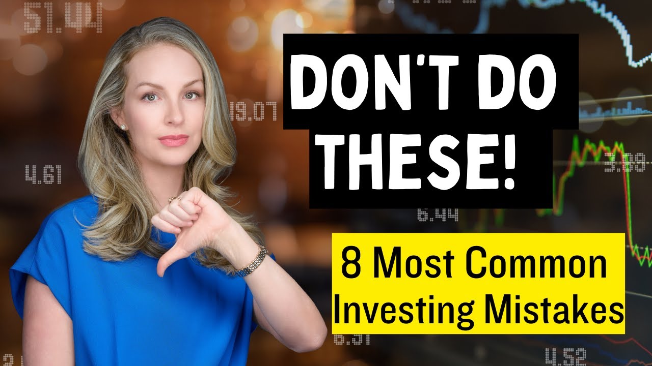The 8 MOST Common Investment Mistakes (and how to fix them!) - YouTube