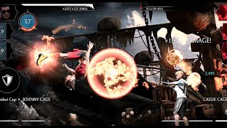 Mk mortal kombat mobile cage vs cage 🫡#foryou #gaming #mk #mkx #games #gameplay #gamer #mortalkombat screenshot 2