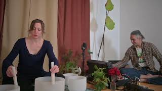 Winter Solstice Relaxing Breathwork & Sound Bath | Crystal Singing Bowls & Modular Synth | Chakras