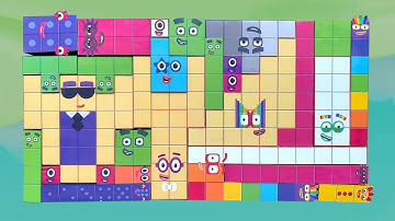 Looking for Numberblocks NEW 177 Puzzle Tetris Shape ASMR  | Numberblocks Satisfying Video