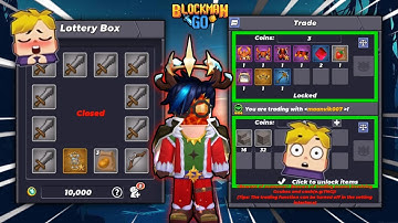 I GOT FREE WIN IN LOTTERY BOX | SKYBLOCK BLOCKMAN GO