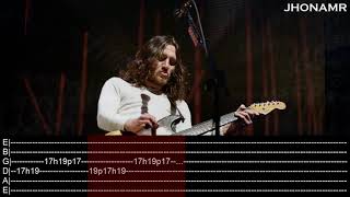RHCP - Scar Tissue solos Live - Montreal, Canada (2003) John Frusciante - TABS