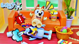 Bluey's Toy Clean Up Chaos! - A Hilarious Adventure of Tidying Up
