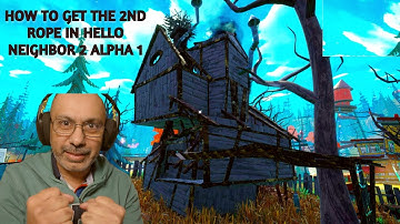 How To Get The Second Rope In Hello Neighbor 2 Alpha 1 #helloneighbor2 #helloneighbor2alpha1 #rope