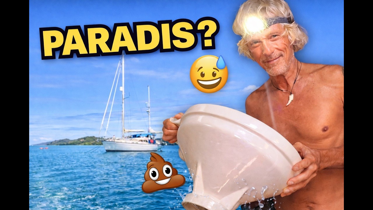 ⁣Un mouillage bondé… presque vide 😳 (le paradis ?). VLOG 117