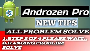 Androzen pro all new tips (Solve all androzen problem)