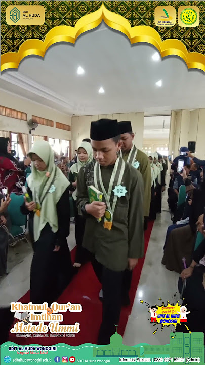 Khatmul Qur'an & Imtihan Metode Ummi SDIT Al Huda Wonogiri Tahun 2023