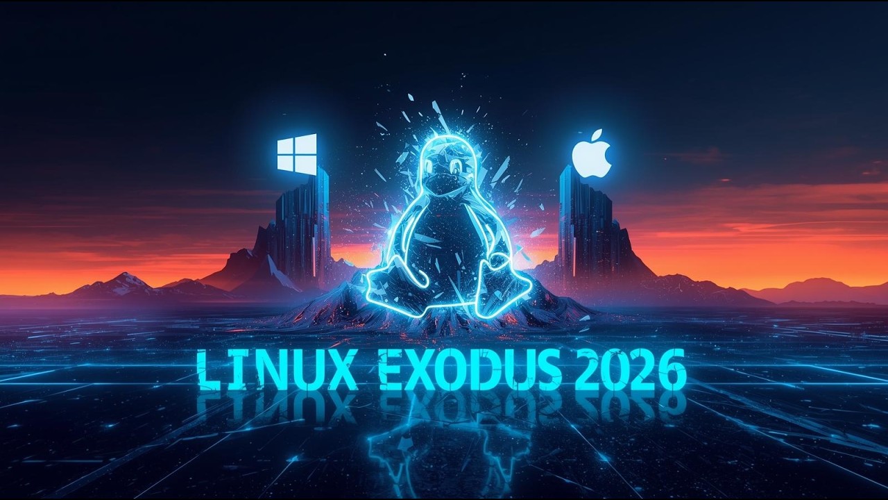 The Great OS Exodus 2026: Why Everyone Might Be Leaving Linux - YouTube