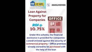 #Loan Against Property / Purchase of Commercial #Property #commercialrealestate #commercialproperty