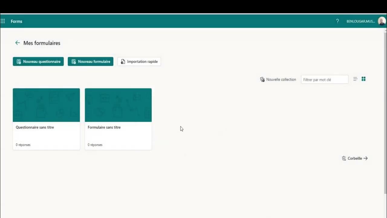 Microsoft Forms YouTube