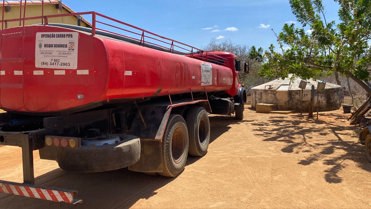 VIAGEM A PARAÍBA - MERCEDES 1113 1979 CAMINHÃO PIPA ABASTECIMENTO CISTERNA EP #157