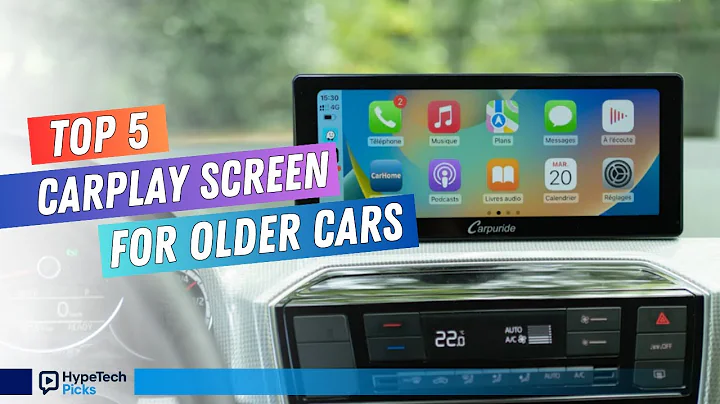 ▶️ Best CarPlay Screen for Older Cars (2025) – Top 5 Portable & Wireless Picks!