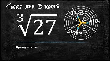 Complex Solutions of Cube Root 27