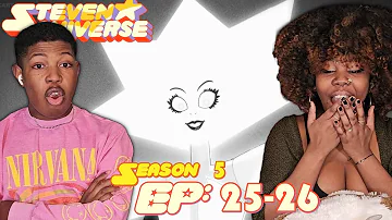 WHITE DIAMOND! *Steven Universe* Season 5 Episode 25-26 REACTION Legs From Here 2 Homeworld Familiar