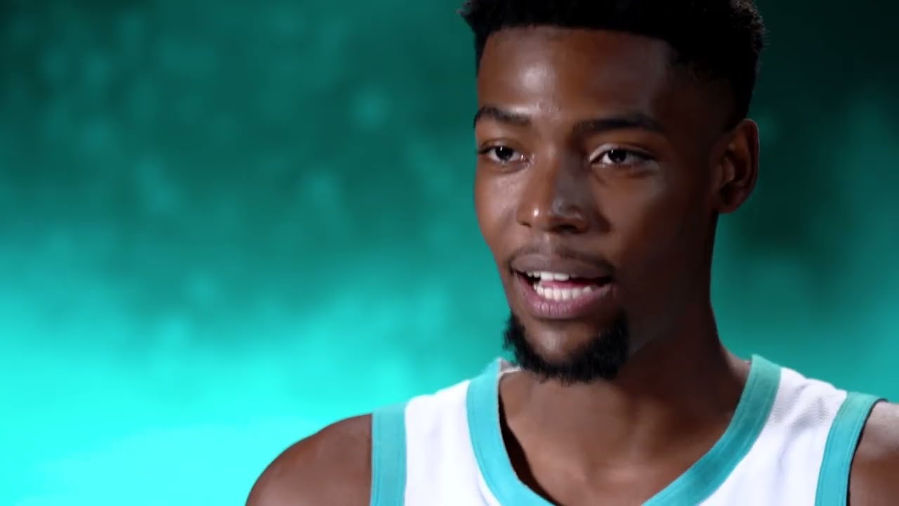 Brandon Miller watches memorable shot over idol, Paul George