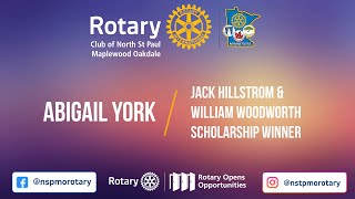 Scholarship Winner - Abigail York