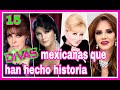 Actrices y cantantes mexicanas que han conquistado el mundo y han hecho historia con sus telenovelas