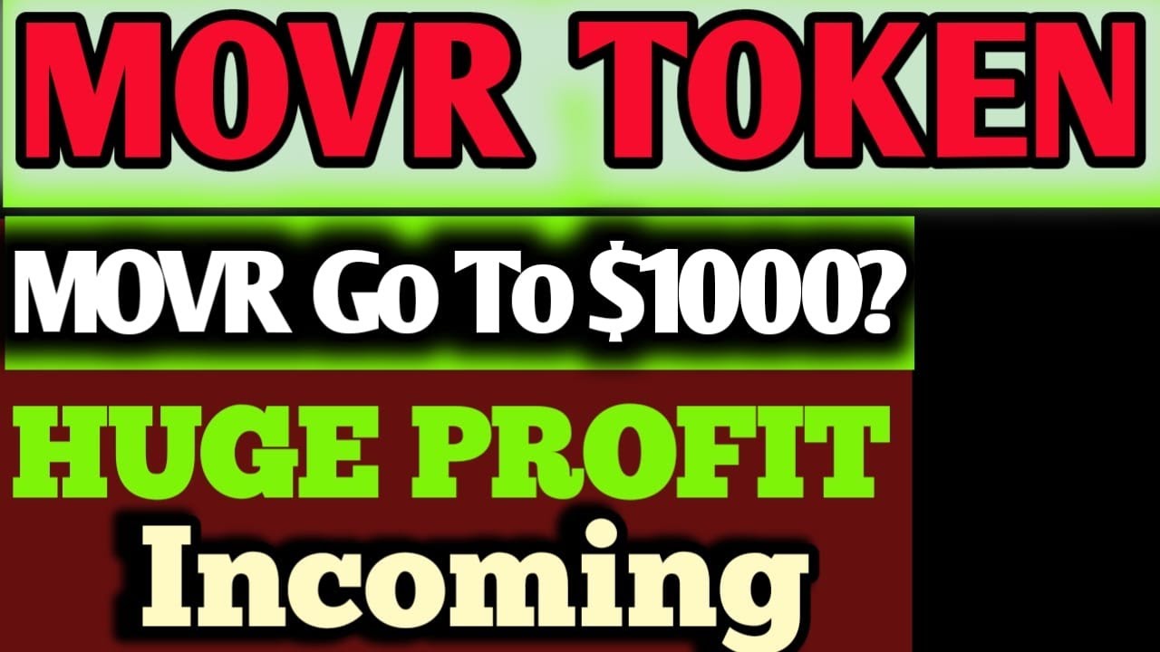 MOVR Token Moonriver Crypto Moonriver Coin Moonriver Price Prediction YouTube