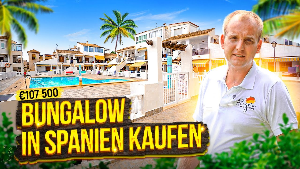 Bungalow in Spanien kaufen – € 107 500. Torrevieja. Costa Blanca immobilien