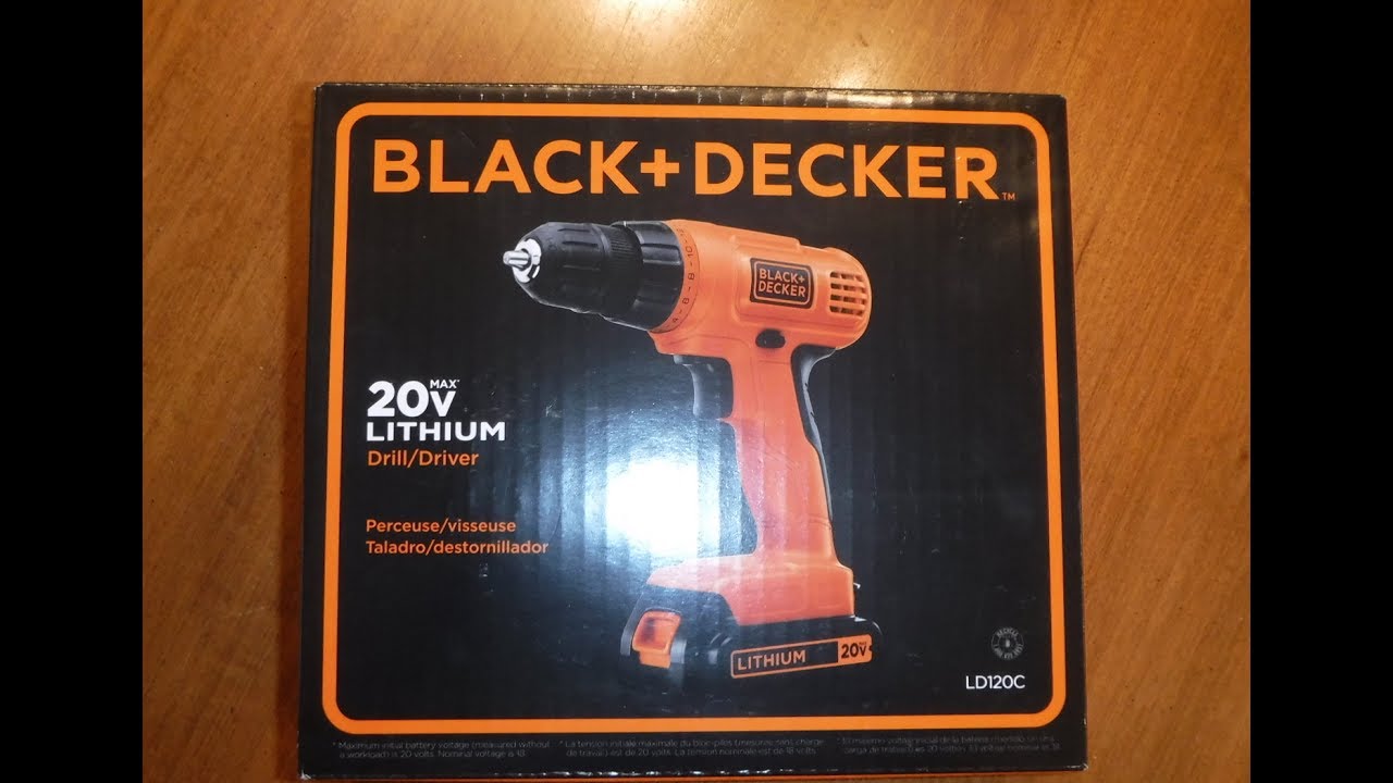 Black & Decker 3/8 Drill Driver LD120 Review from Light Duty Use 