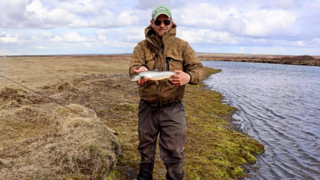 Fly fishing for Arctic Char in ICELAND Catch and Cook YouTube