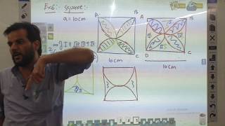 Area Related to Circle Class 10 Mensuration + Chapter 12 + example 6