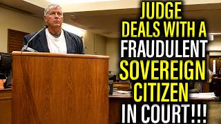 Sovereign Citizen Thinks He Found a Legal Loophole… Judge Shuts It Down