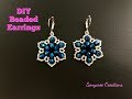 Senorita Flower Earrings || DIY Beaded Earrings || How to make Beaded Earrings