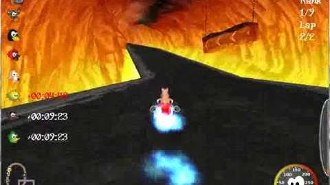 SUPERTUXKART 0.7.1 - FORT MAGMA (NEW VERSION)