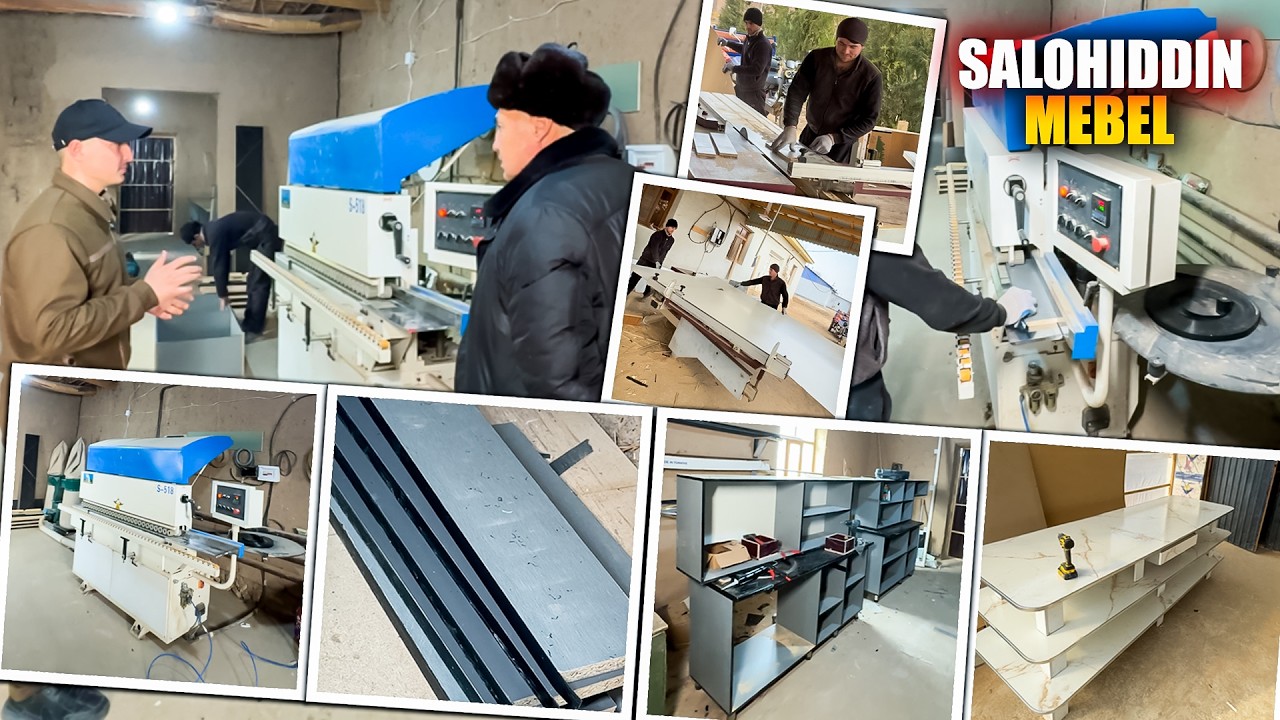 ELLIKQALADA YANGI SALOHIDDIN MEBEL ISH JARAYONI