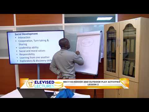 BEC1102: INDOOR AND OUTDOOR PLAY ACTIVITIES LESSON 2