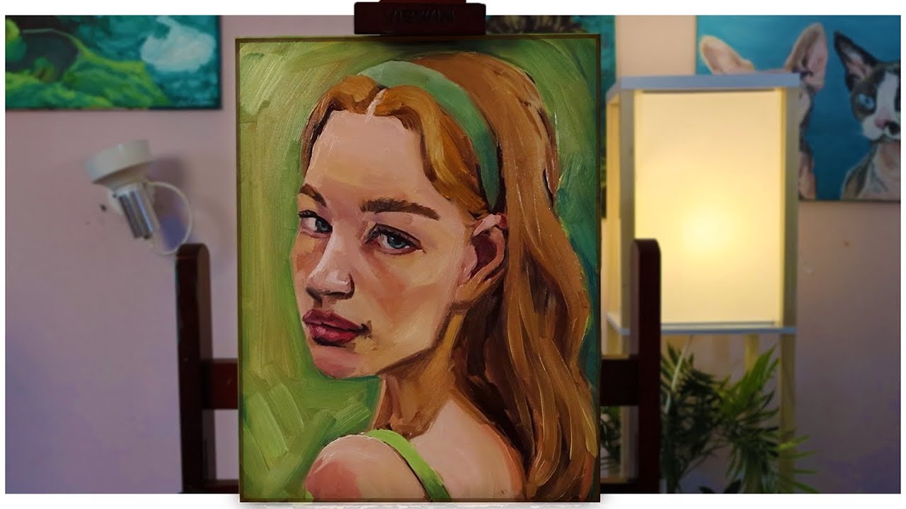 Painting A Face With Oil Paint YouTube Maxresdefault