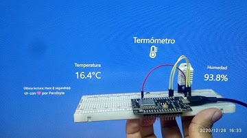 Mostrar temperatura en servidor web de ESP8266