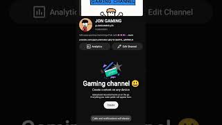 Meron natayong gaming channel 😃