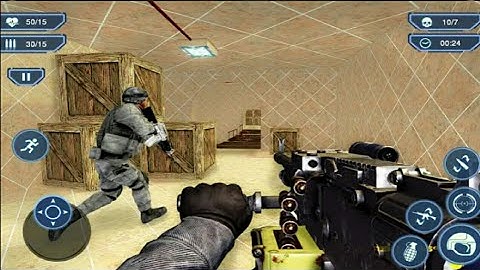 Counter Terrorist 2 Machine Gun Shooting Strike #2 - Android Gameplay