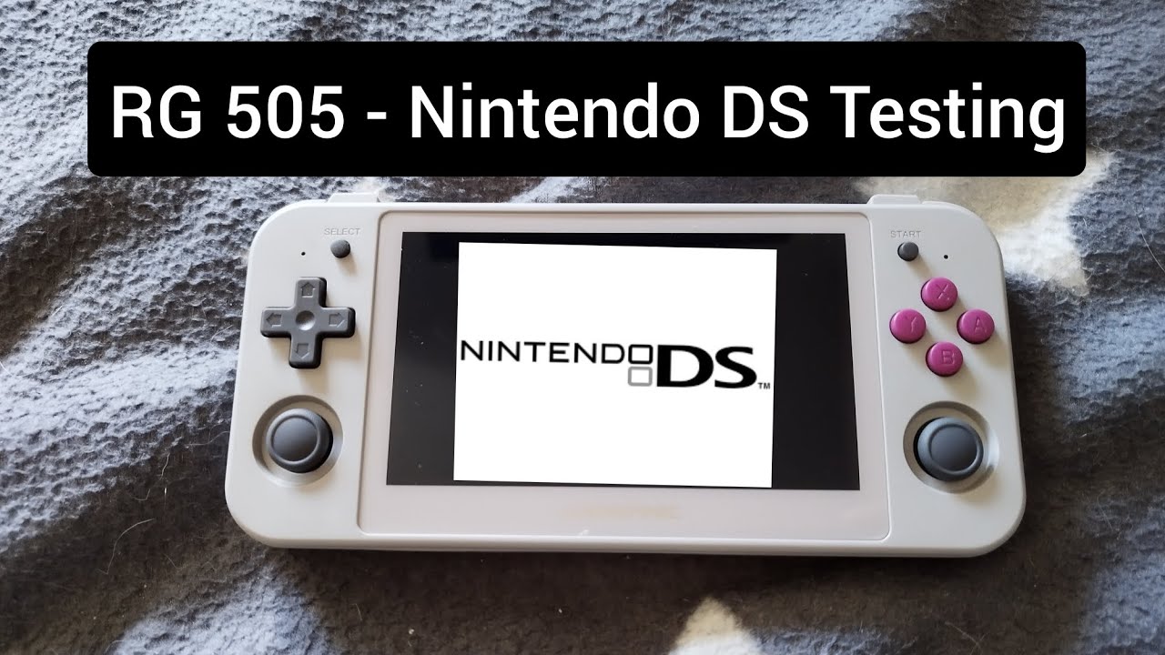 RG 505 - Nintendo DS Testing - YouTube